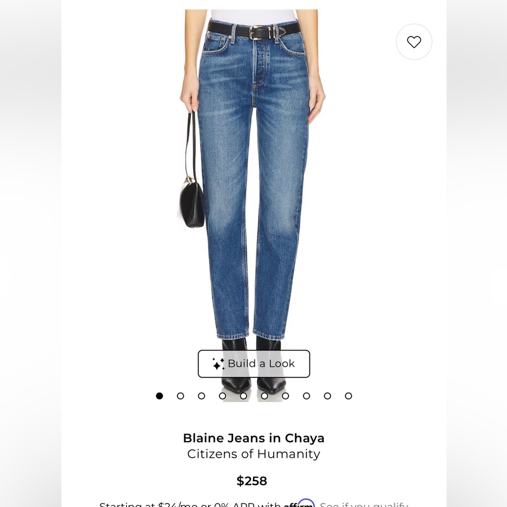Citizens Of Humanity Blaine Jeans size 25 NEW
